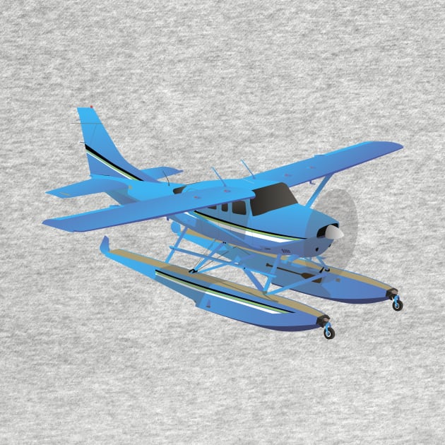 Civil Single-engined High Wing Seaplane by NorseTech